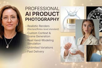 design stunning ai product photos for beauty tech and ecommerce brands