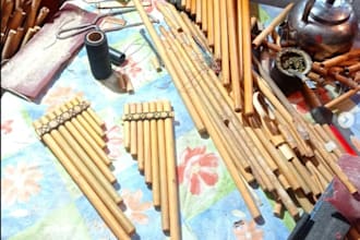 record authentic andean flutes, quena, sikus and panpipes for your song