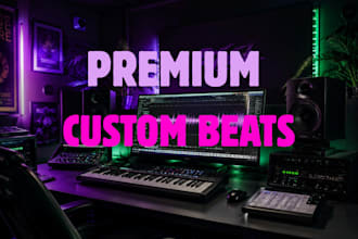 produce a professional custom trap or reggaeton beat