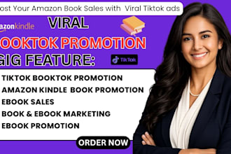 do booktok promotion viral booktok for amazon kdp ebook ads