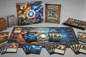 create collectible card design trading card game design, tcg
