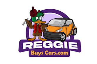 make car showroom buying business logo winner picked