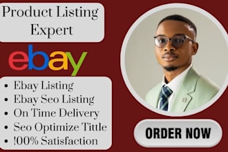 do ebay listing ebay seo listing ebay lister ebay product listing ebay promotion