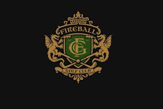 design newly established golf group logo