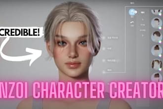 create custom inzoi character designs and stylish game avaters with modern