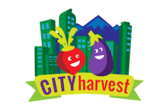 design cartoon city harvest business logo