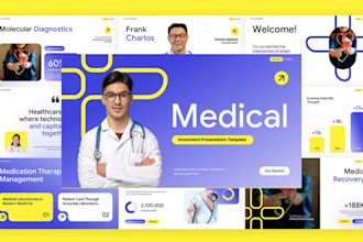 improve medical powerpoint, redesign medical pitch deck, healthcare powerpoint