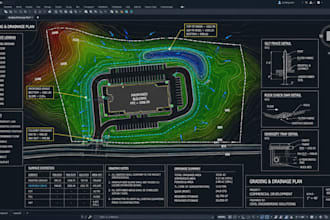 design grading, drainage, stormwater, and erosion control plans