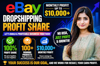 do expert ebay 2 step dropshipping on profit share