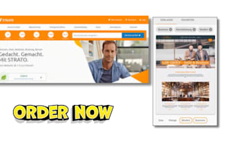 design or redesign wordpress website with expert strato hosting