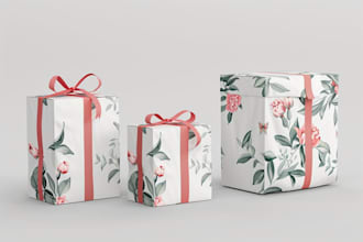 do premium packaging design, product label, box package