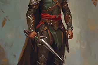 illustrate your dungeons and dragons rpg character or party
