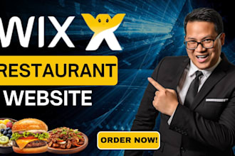 design redesign wix website for restaurant cafe business wix restaurant website