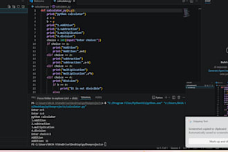 write python scripts and fix python bugs