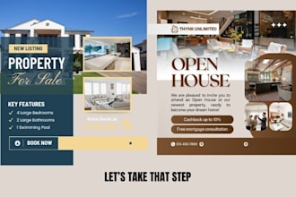 design real estate listing presentation buyer or seller guide, packet, brochure