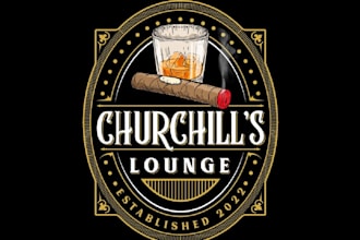 design a modern lounge logo for bars and nightclubs