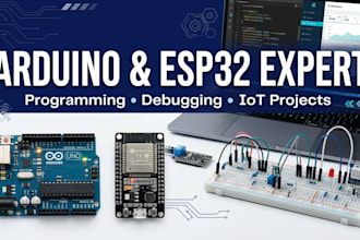 arduino programming, esp32 coding, iot, microcontroller pcb and embedded systems