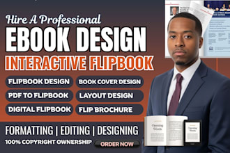 create interactive flipbook, ebook design, PDF flipbook and digital catalog
