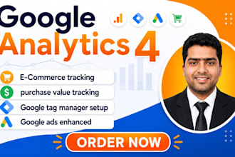 setup google analytics 4, ga4, ecommerce tracking via gtm