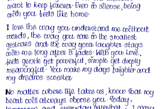 handwrite letters, notes and cards for you