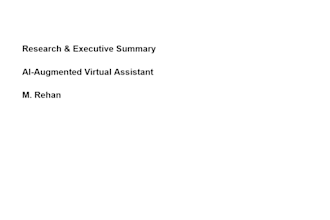 research any topic and deliver a clear executive summary