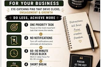 design professional pinterest pins for blogs and businesses