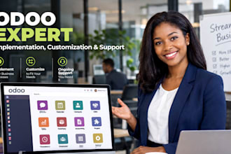 design customize odoo or migrate your odoo website module, odoo erp