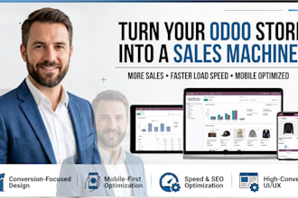 be expert odoo developer for odoo website design and migration