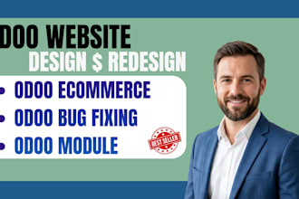 design redesign develop and customize odoo website module, odoo migration expert