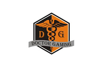 design progression doctor gaming group logo