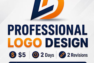 design modern logo and banner for your brand