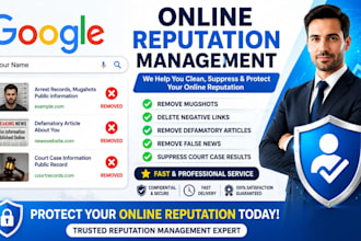 remove mugshots delete negative links bad articles false news cases on google