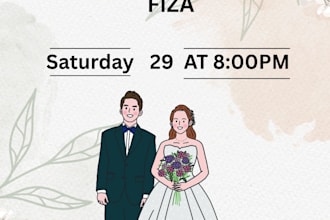 design wedding invitation card