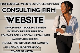 consulting firm website business consulting website consulting agency website