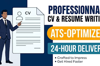 write, edit, and rewrite your professional CV and resume