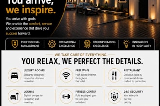 design a nice strategic flier