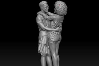 realistic 3d printing modeling
