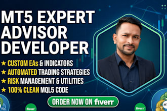 develop custom mt5 expert advisor or indicator in mql5