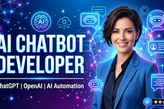 develop a custom ai chatbot using chatgpt, openai, and gpt4