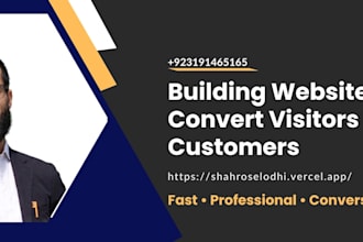 design high converting elementor landing page, CRM, mailchimp