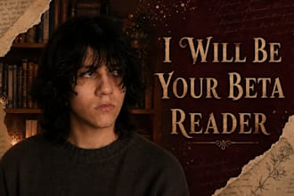 beta read and critique your fiction manuscript