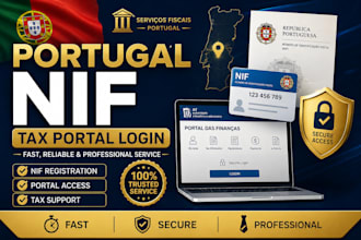 help you obtain portugal nif and portal das financas login access