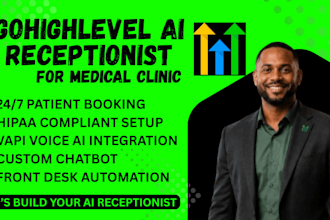 build a gohighlevel ai voice receptionist vapi ai agent ghl for medical clinics