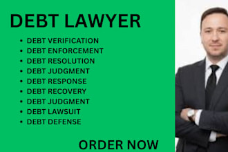 handle debt settlement, debt relief, creditor disputes and debt negotiation