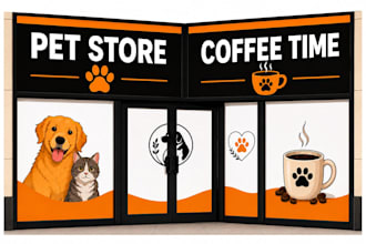 design custom storefront, shopfront and window graphics