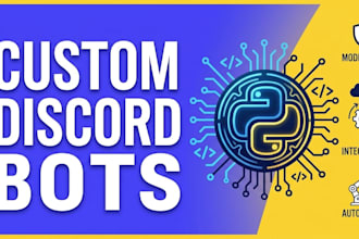 develop a custom discord bot in python