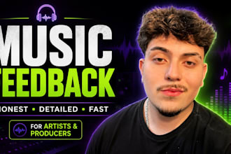give honest feedback on your music as an indie listener
