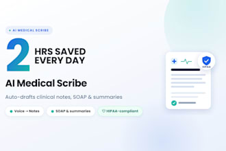 build an ai medical scribe for clinical notes and soap notes