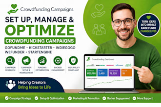 create crowdfunding campaign gofundme kickstater indiegogo wefunder startengine