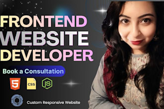 build modern responsive websites with front end development